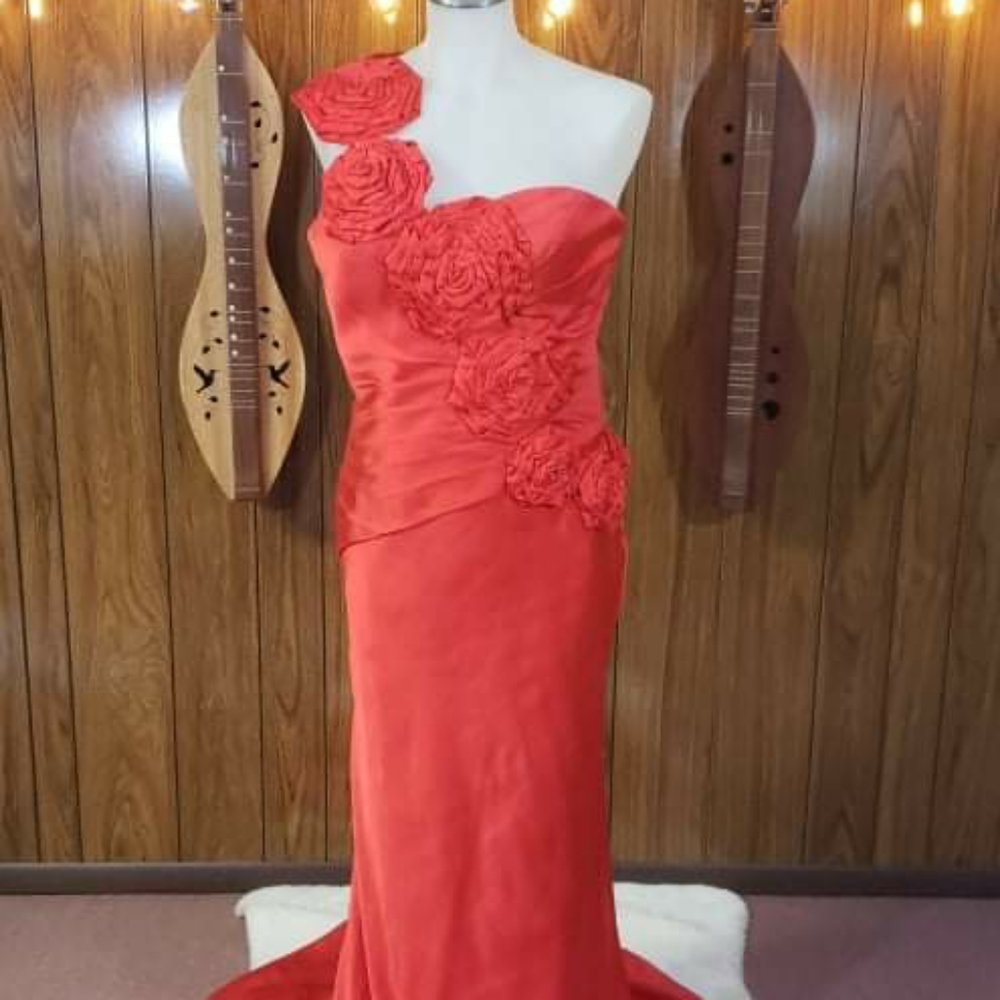 Mac Duggal - Couture - Long Dress - Color Red - Size 10 - P02175 54670D